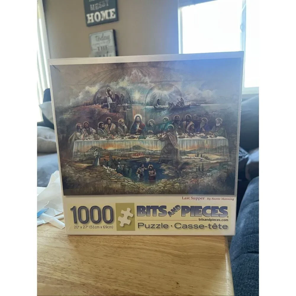 New Bits and Pieces The Last Supper Ruane Manning 1000 Pieces Jigsaw Puzzle
